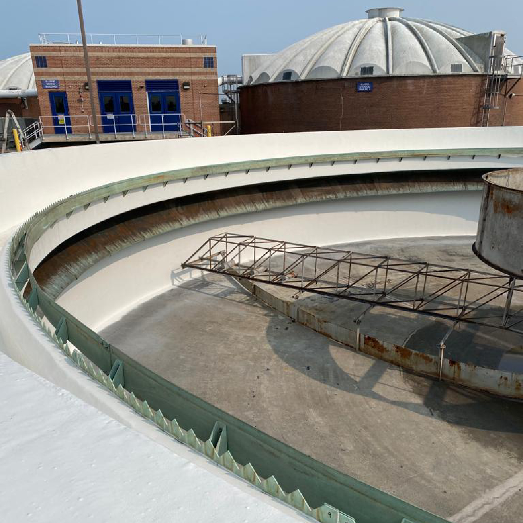 clarifier tank painting