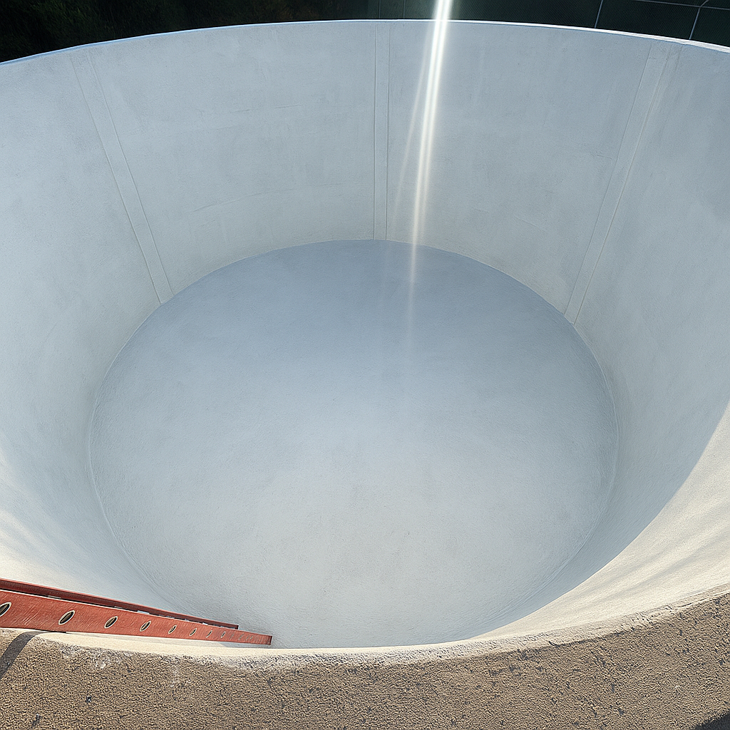 digester tank painting